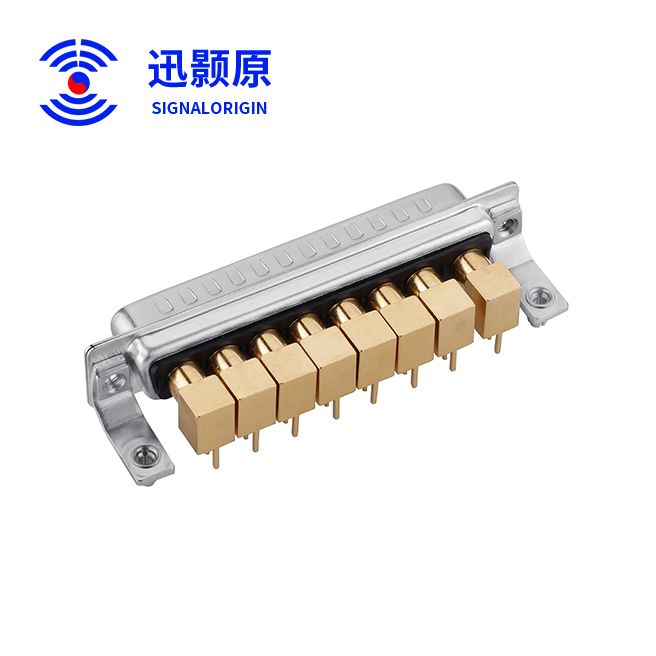 8W8-公-弯插板-射频-铆支架