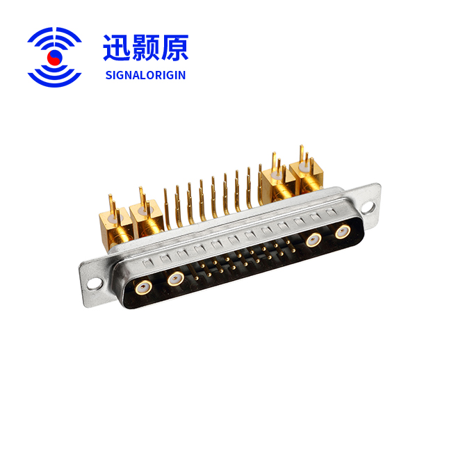 21W4-公-弯插板-射频