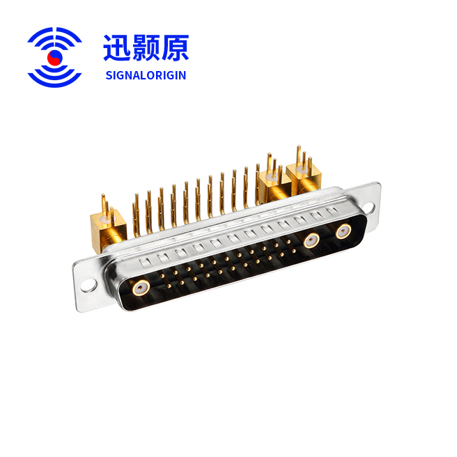 25W3-公-弯插板-射频