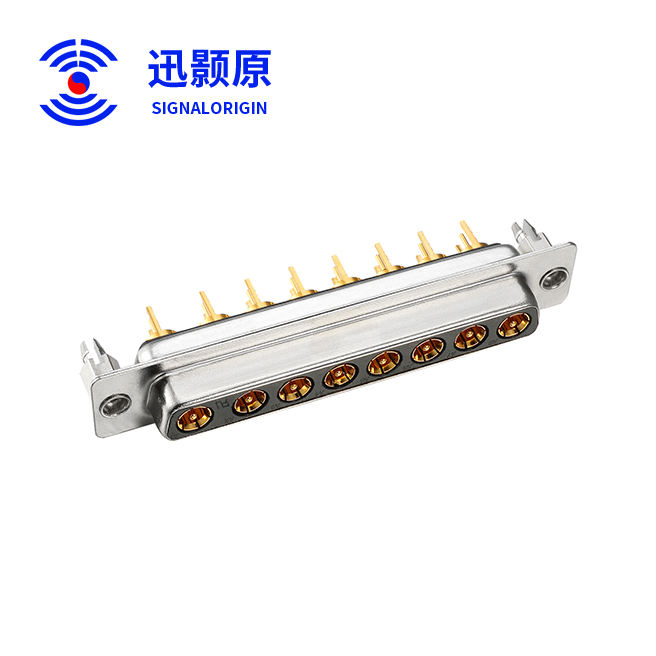 8W8-母-直插板-射频-铆鱼叉