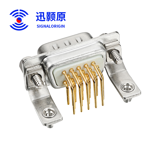 HDR-15-公-弯插板-铆支架锁螺丝