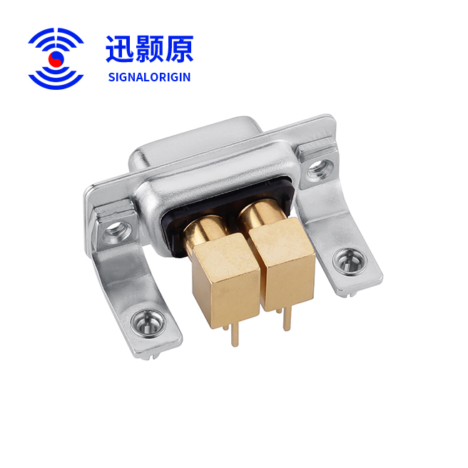 2W2-母-弯插板-射频-铆支架