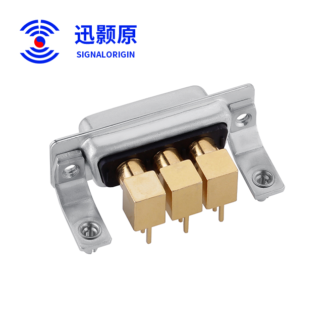 3W3-母-弯插板-射频-铆支架