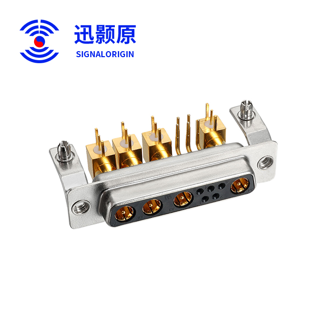 9W4-母-弯插板-铆支架-射频