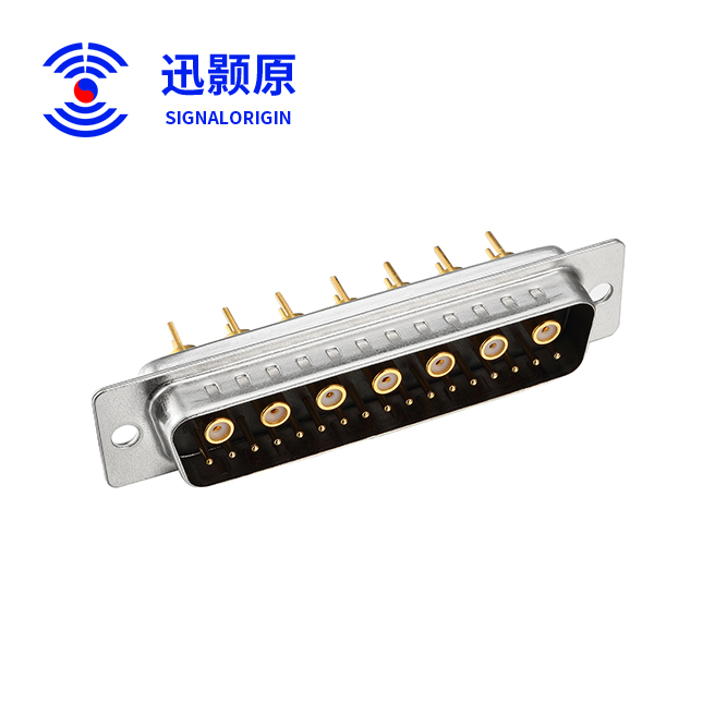 24W7-公-直插板-射频