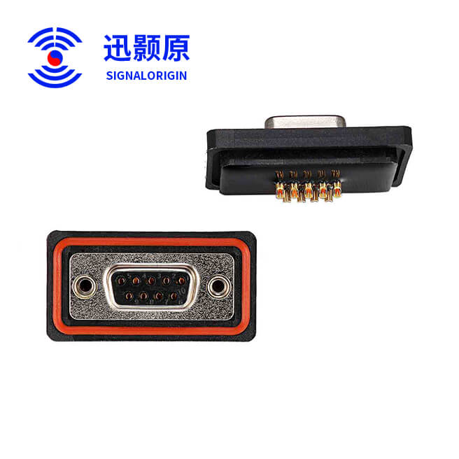 DB-9-母-焊线-防水