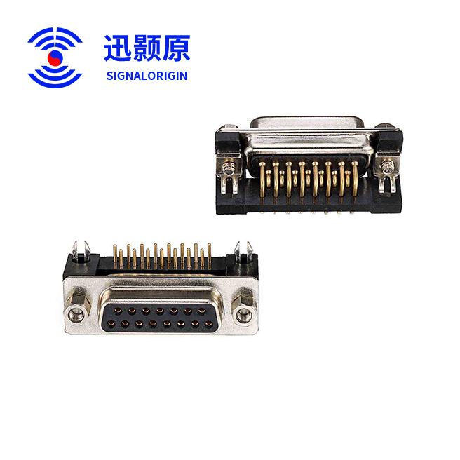 DR-15-母-弯插板-铆塑胶支架-锁螺丝