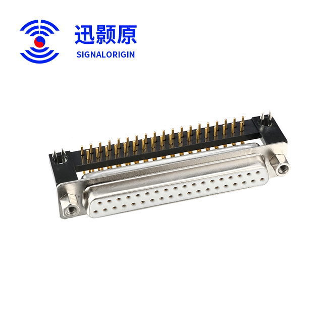 DR-37-母-弯插板-铆塑胶支架-锁螺丝