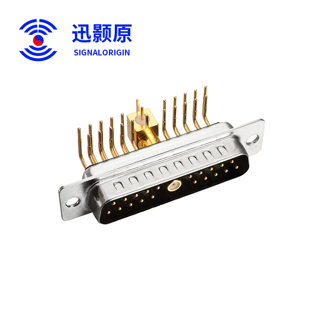 21W1-公-弯插板-射频