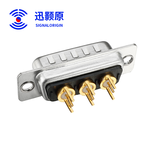 3W3-公-直插板-射频